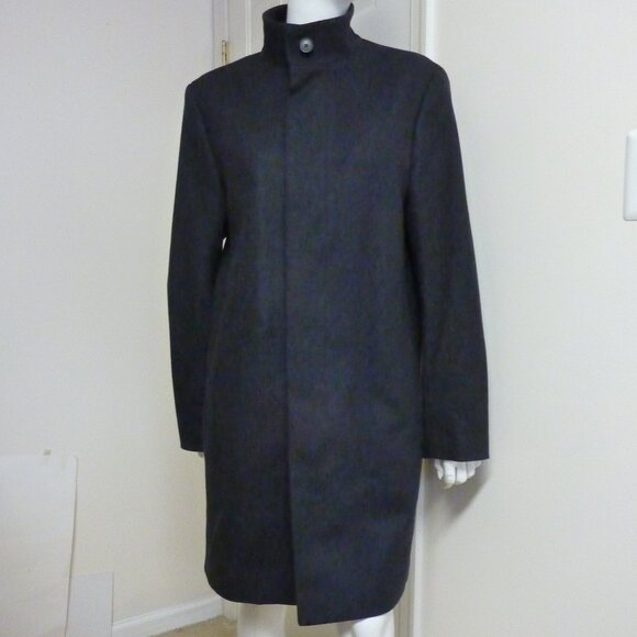Theory Men's Belvin Wool-Blend Coat - Picture 3 of 6